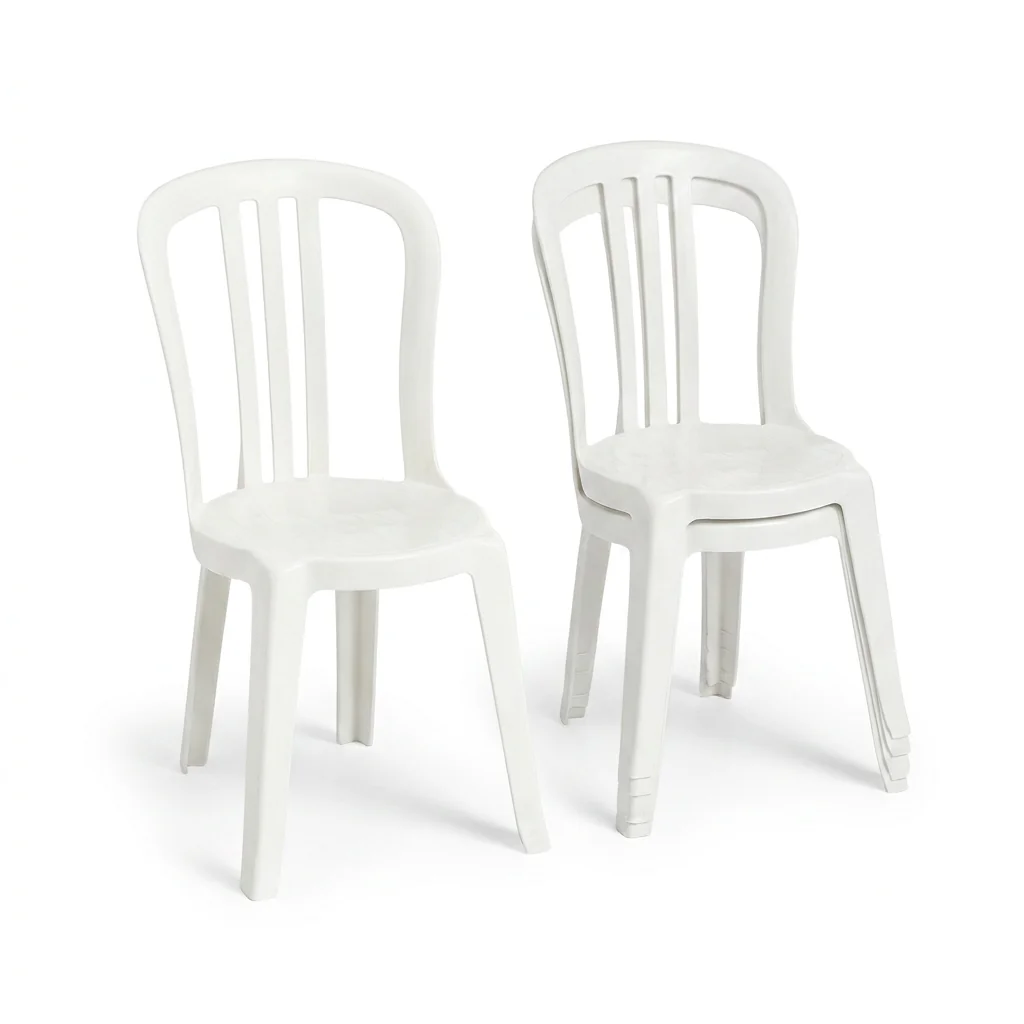 Chaise monobloc gala blanche